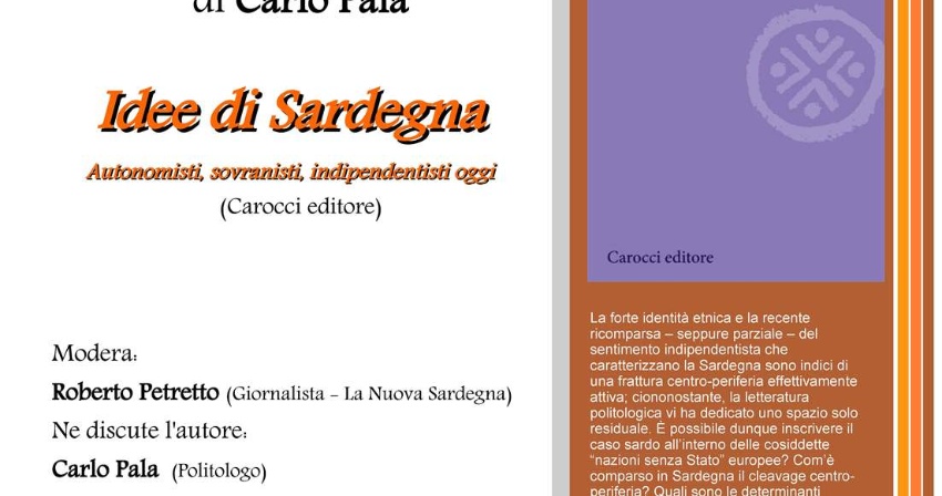 Presentazione del libro "Idee di Sardegna" - ANNULLATO