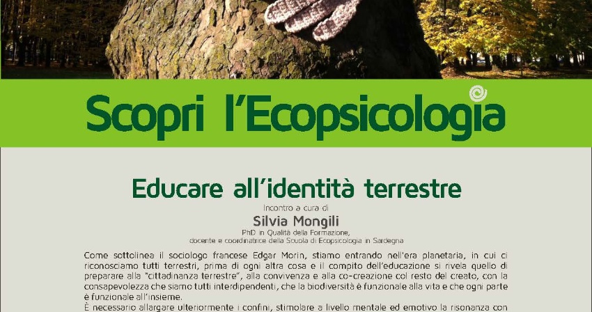 "Scopri l'Ecopsicologia" a cura di Silvia Mongili  