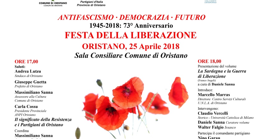 Antifascismo Democrazia Futuro il tema della Festa della Liberazione 2018