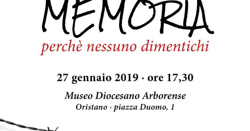 Giornata della memoria - Serata di riflessione al Museo diocesano arborense