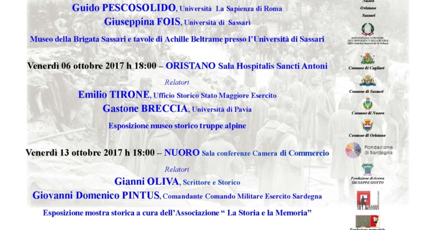Conferenza "Caporetto, metafora della storia italiana"