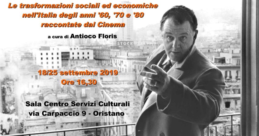 Seminario “Le trasformazioni sociali ed economiche nell'Italia del secondo dopoguerra raccontate dal cinema”
