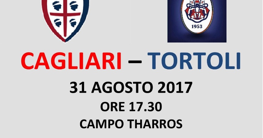 Amichevole di calcio Cagliari - Tortolì