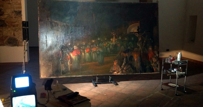 Pinacoteca - Processione De su Jesus di Carlo Contini