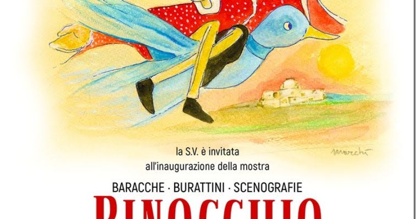 Fino al 4 marzo "Pinocchio raccontato da Antonio Marchi"