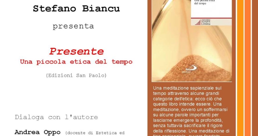 Presentazione del libro Presente di Stefano Biancu