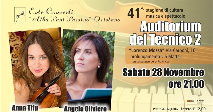 Concerto di Anna Tifu e Angela Oliviero