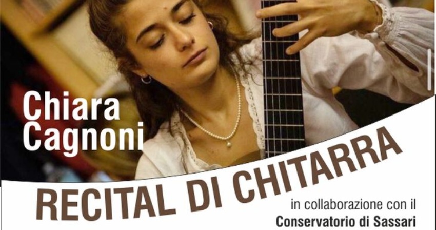 Domenica in concerto- Recital di chitarra di Chiara Cagnoni
