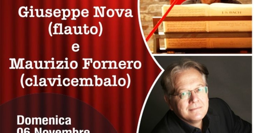 Domenica in concerto con il Duo composto da Giuseppe Nova e Maurizio Fornero