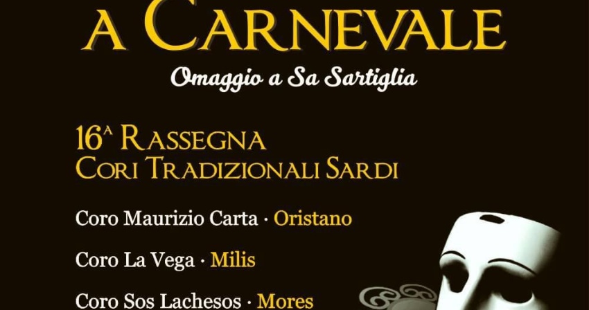 Teatro Garau - “Cantando a Carnevale – Omaggio a Sa Sartiglia”