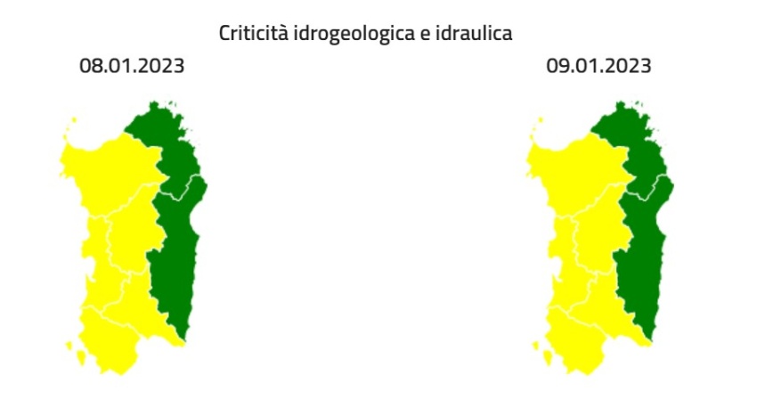 Allerta Gialla Per Rischio Idraulico E Idrogeologico Comune Di Oristano Allerta Gialla Per Rischio Idraulico E Idrogeologico Comune Di Oristano