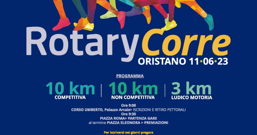 Rotary corre - Conferenza stampa di presentazione della settima edizione