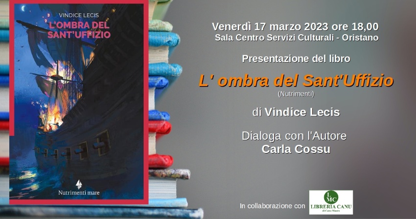 Centro Servizi Culturali - Presentazione del libro “L'ombra del Sant'Uffizio”