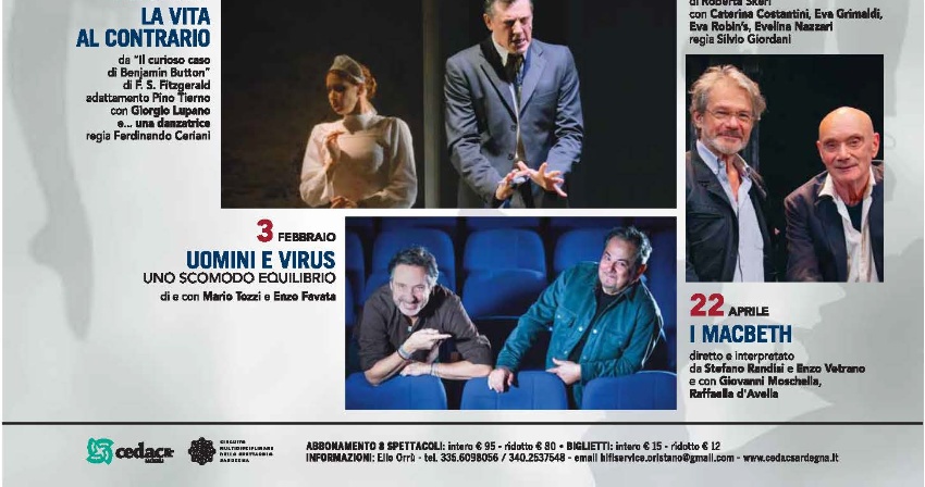 Teatro -  “Uomini e Virus / Uno Scomodo Equilibrio”