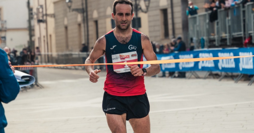 Michele Palamanini - Foto facebook Mezza maratona del Giudicato di Oristano