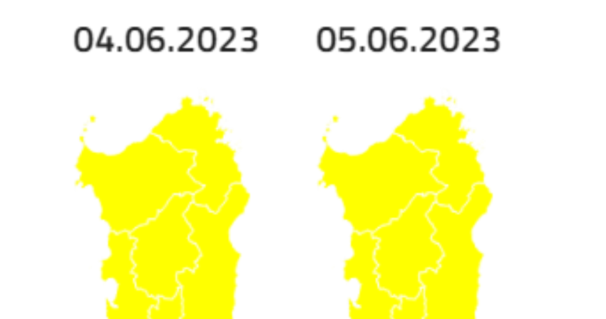 Ancora allerta gialla per rischio idrogeologico per temporali. Avviso valido fino alle ore 21 del 5 giugno