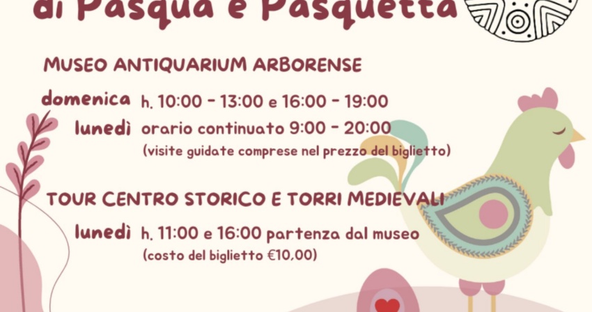 Pasqua - Aprono Infopoint turistico, Pinacoteca, Antiquarium e Torri